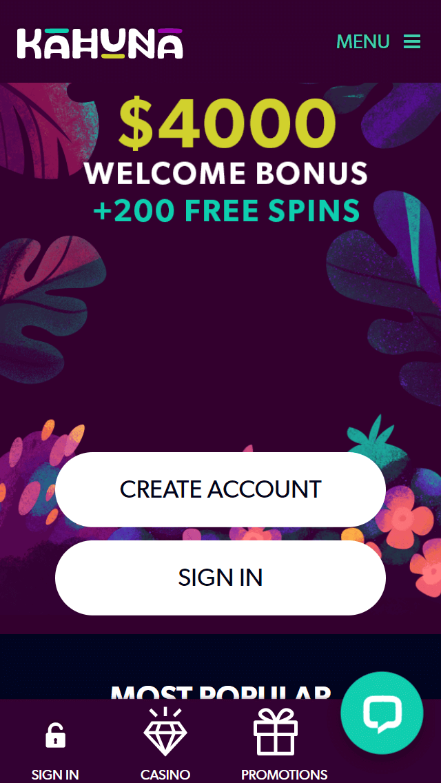 Kahuna Gambling App